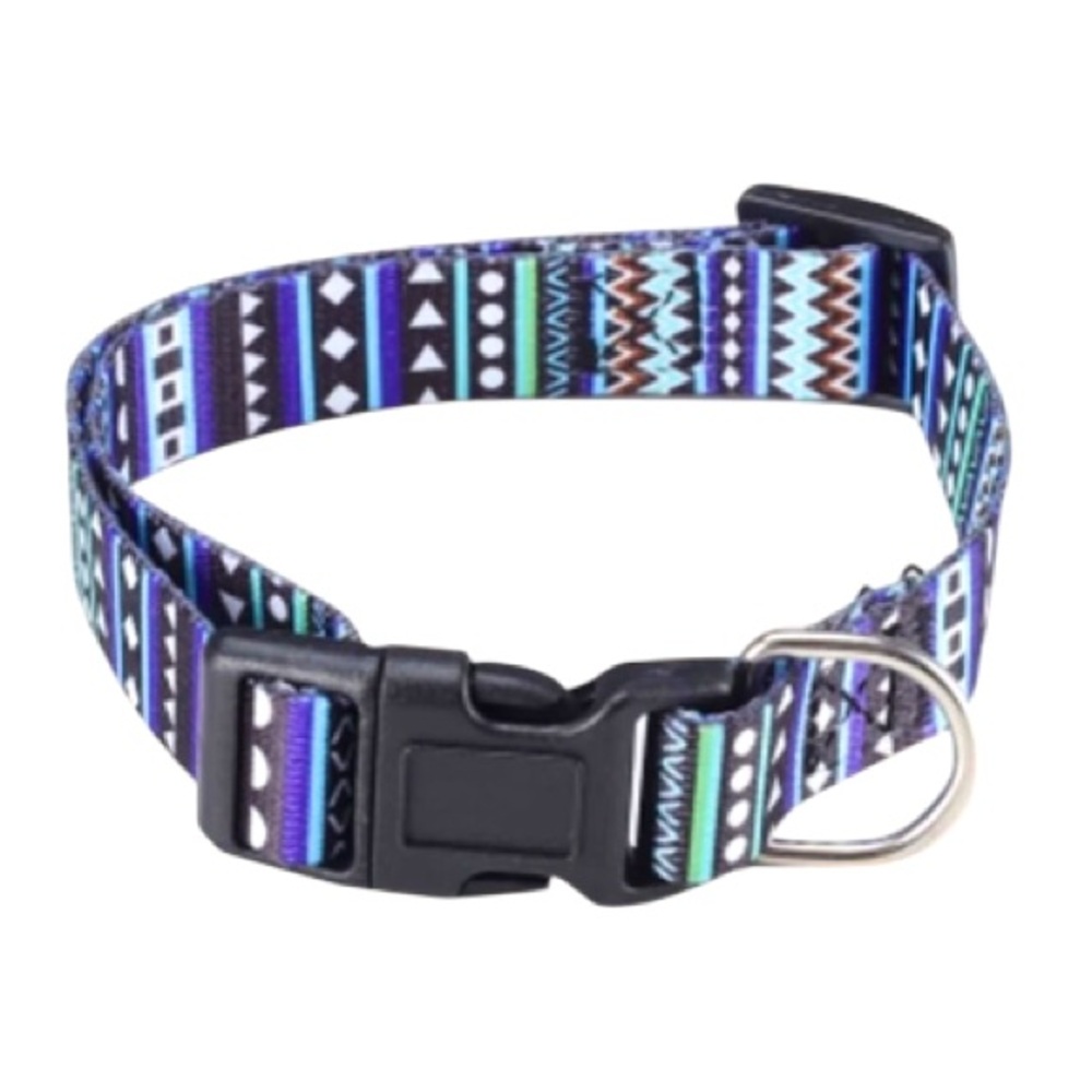 🔥2/$20🔥NEW Blue Pattern Dog Collar…size Small !!!